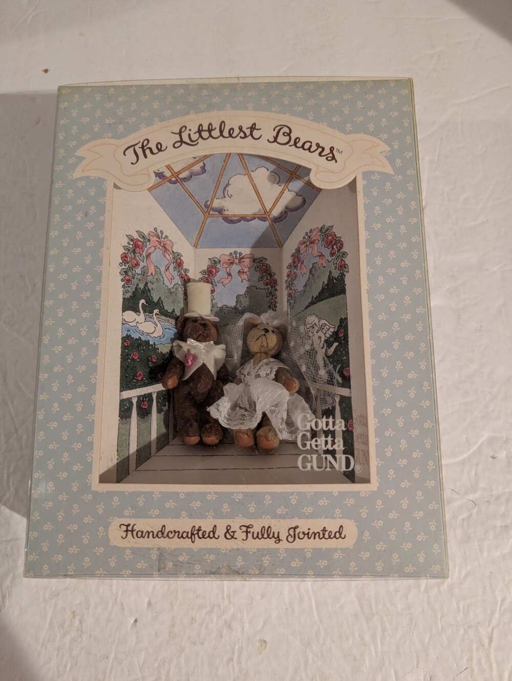 GUND The Littlest Bears 7009 Bride & Groom 1994